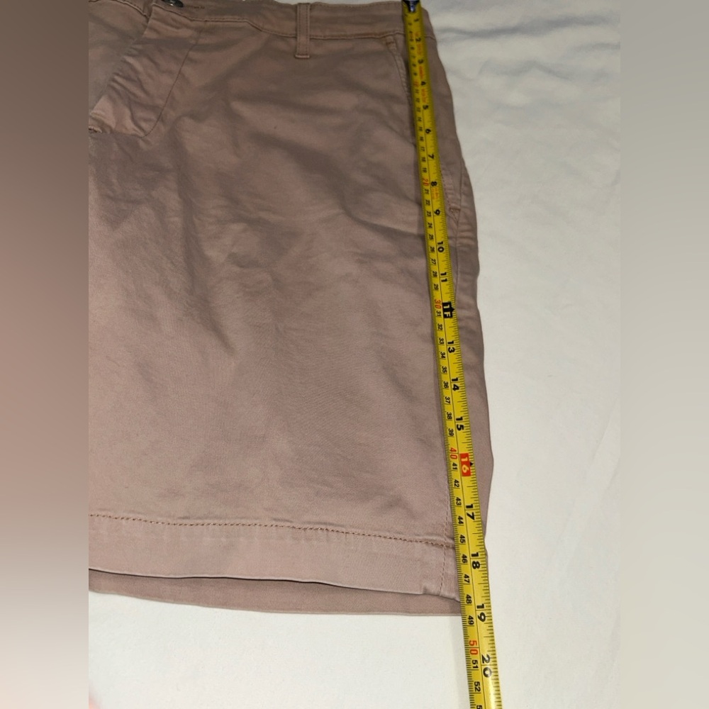 Men’s AG Adriano Goldschmied Wanderer Slim Trouser Shorts 36R Dusty Rose Brown - Picture 13 of 15